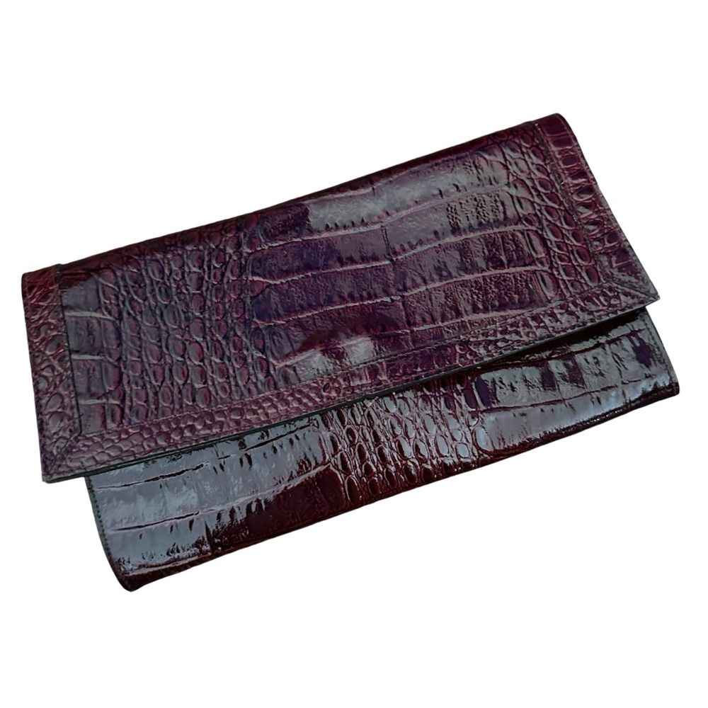 Amelia Berko Embossed Leather Shoulder Bag
